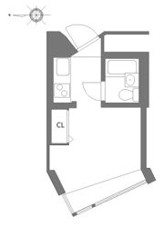 スタジオ明泉の間取り画像