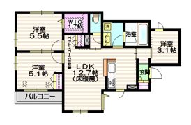 エルズプラス南長崎の間取り画像