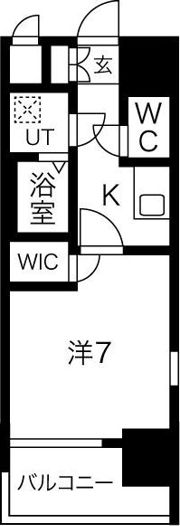 エスプレイス新大阪サウスゲートの間取り画像