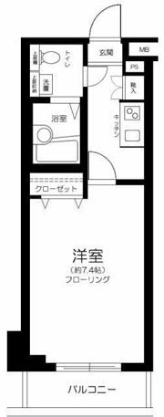 フェニックス横濱関内BAYMARKSの間取り画像