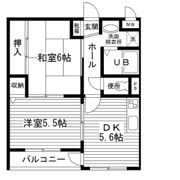 ヴィラしんべえ弐番館の間取り画像