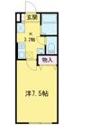 メゾンリョウの間取り画像
