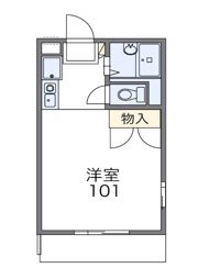 レオパレスTAMAの間取り画像