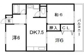 奥野マンションの間取り画像