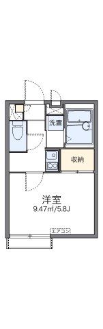 レオパレスクラール ガルテンの間取り画像