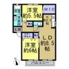 リヴァプールⅡの間取り画像