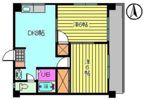 ハイツ南松山の間取り画像