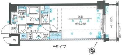 ZOOM目黒不動前の間取り画像