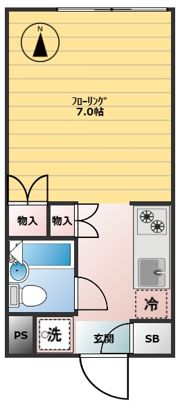 ソフィア南の間取り画像