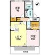 リビングタウン宇多津東 A棟の間取り画像