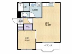 ビューティフルマンションの間取り画像