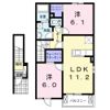 ローズマリエ川内の間取り画像