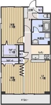 ESCOIRの間取り画像