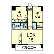 ライズ平成南の間取り画像