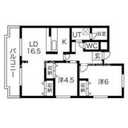 ハイレジデンスLの間取り画像