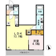 マプレス服部の間取り画像