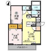 Noble Villa針ヶ谷の間取り画像