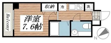 メゾン・ド・ヴィレ本駒込の間取り画像