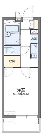 レオパレスタツミハウスの間取り画像