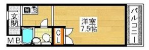メゾン・ド・六甲パートIIの間取り画像