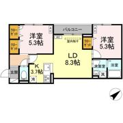 (仮)D-ROOM江戸川の間取り画像