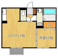 イオメール折尾 B棟の間取り画像