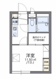 レオパレス如月の間取り画像