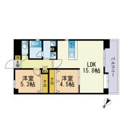 グランシャリオ高宮東の間取り画像