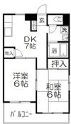 メゾン高砂の間取り画像