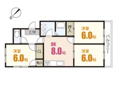 コーポ川本の間取り画像