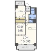 フォレステージュ南堀江の間取り画像