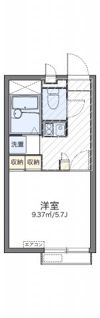 レオパレスハイツユーブライトの間取り画像