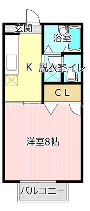 K'S五番館の間取り画像