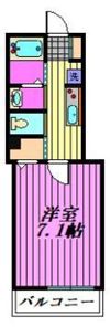 Mark Duo芝西の間取り画像