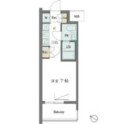 カスタリア大井町の間取り画像