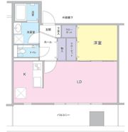 箱崎リージェントビルの間取り画像