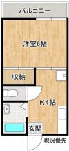 松本アパートの間取り画像