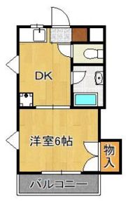オアシス小鷺田の間取り画像