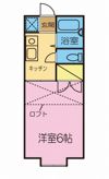 ハイツ富塚10の間取り画像