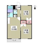 シーサイドハイムカトウⅡの間取り画像