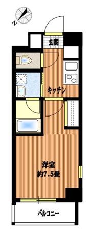 ロアール多摩川南六郷の間取り画像