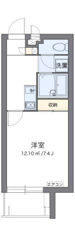 クレイノヒルサイド松尾Ⅲの間取り画像
