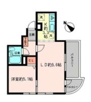 メゾンエクレーレ西大井の間取り画像