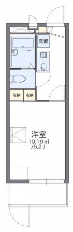 レオパレスアズール加美東の間取り画像