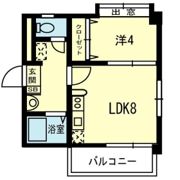 ロイヤルコート健軍の間取り画像