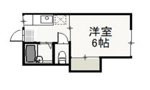 コーポ大野辻の間取り画像