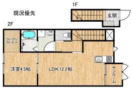 (仮)斐川町出西新築アパートAの間取り画像