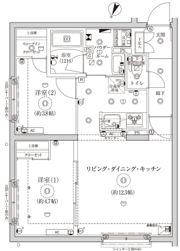 CREATIF池袋の間取り画像