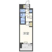 プレサンス松屋町駅前デュオの間取り画像