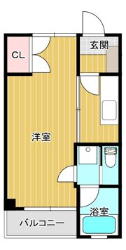 パールハイツの間取り画像